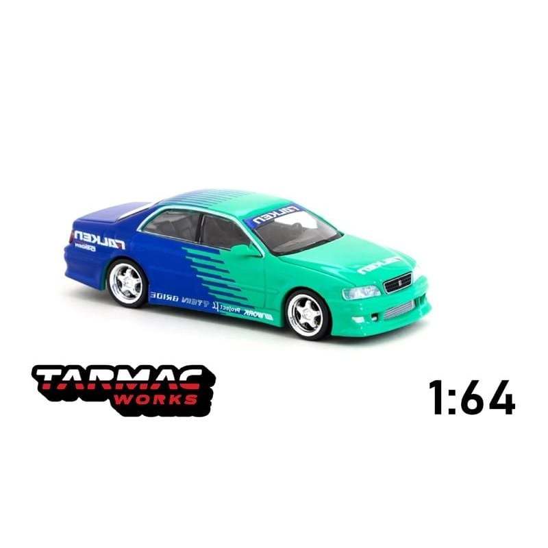 Mô hình xe Toyota Chaser JZX100 Falken tỉ lệ 1:64 Tarmac Works