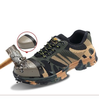 Giày Bảo Hộ Lao Động Giày Nam Thể Thao BH012 Runner Tăng Chiều Cao (Mũi Thép-Đế Thép)