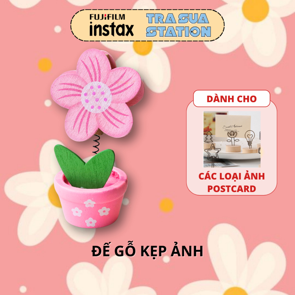 Đế kẹp ảnh CAIUL bằng gỗ