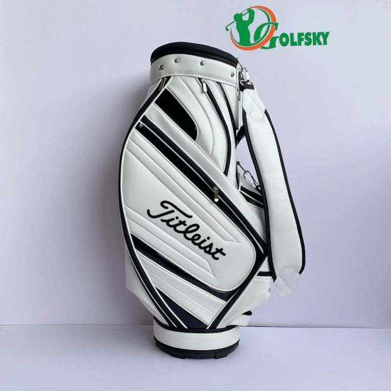 Túi Gậy Golf Titleist. Túi Đựng Gậy Golf Titleist. Da PU - Vân Cacbon Cao Cấp. Chống Thấm Nước - Không Bám Bụi.