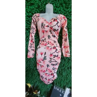 đầm hoa có mút ngực new
