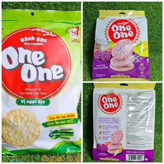 Bánh gạo One One Ngọt dịu nhẹ 150g - Khoai Lang tím 166g