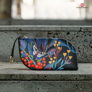 Ví da Leaf V47 - Ví đựng tiền mỏng gọn - Ví da Ponagar Handmade