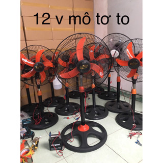 Quạt 12v B5 mô tơ to quạt kẹp bình bảo hành 1 năm