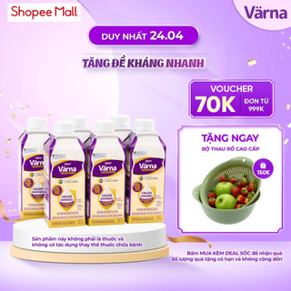 Lốc 6 hộp sữa bột pha sẵn Värna Colostrum (6 hộp giấy x 237ml) - Sữa non cho người lớn, Tăng đề kháng nhanh