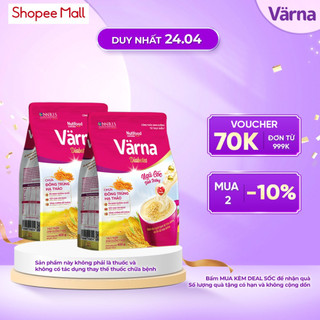 Bộ 2 Túi ngũ cốc dinh dưỡng Värna Diabetes - Ổn định đường huyết - Varna