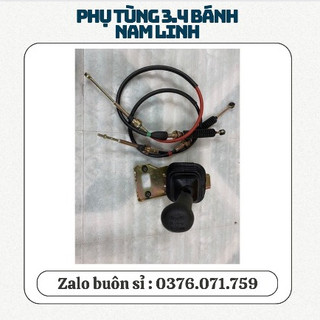 Combo Cần số và dây số của hộp số 5 tạ và 7 tạ xe ba bánh