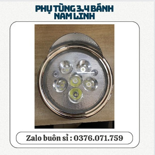 Đèn pha trước tròn LED hoặc bóng chất lượng dành cho xe ba gác, xe ba bánh