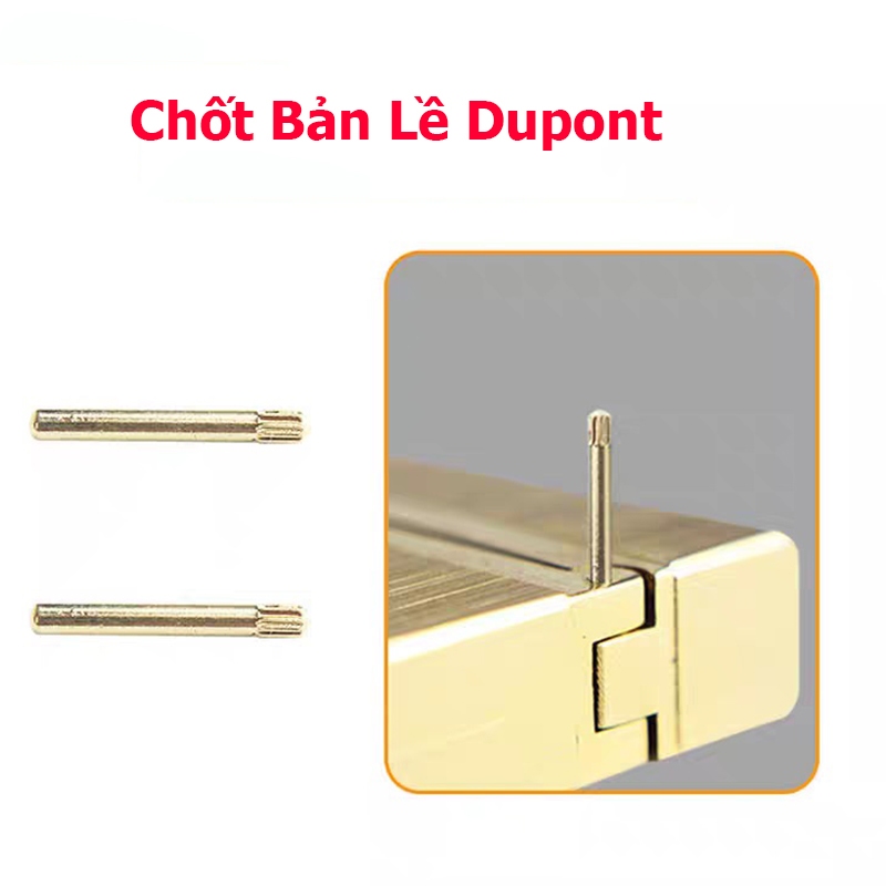 Chốt Bản Lề Cho Bật Lửa Dupont - Dùng Cho Dupont 2 Lỗ CDP