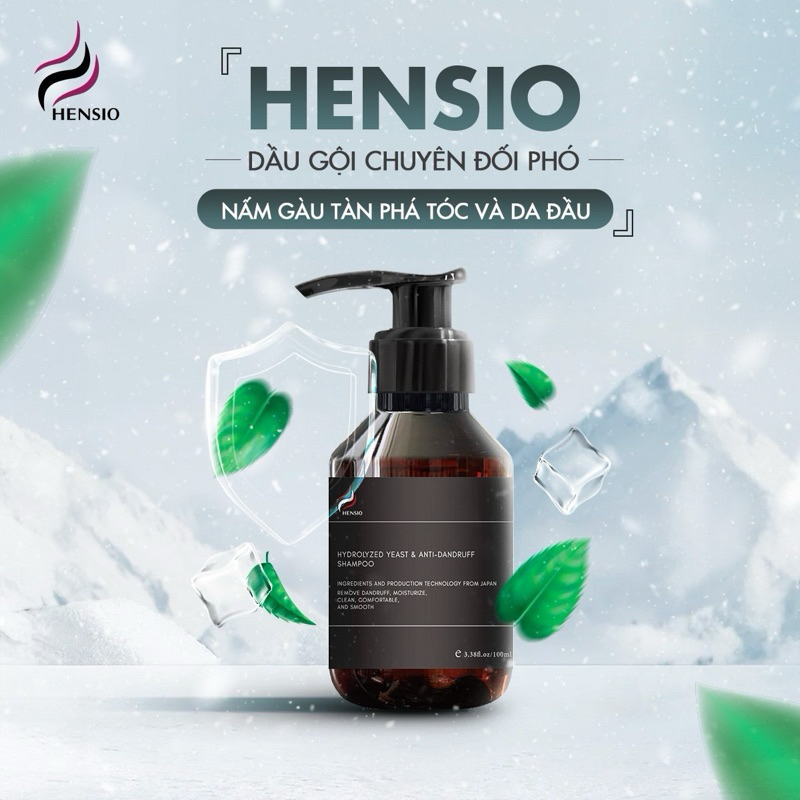 Dầu gội trị gàu Hensio