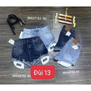 Quần jeans đùi lộ túi