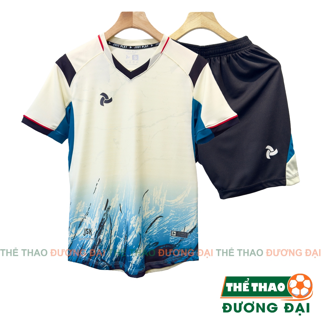 Quần Áo Thể Thao Đồ Đá Banh Thiết Kế JP JSX Kem Thun Mè Cao Cấp Thoáng Khí Thể Thao Đương Đại