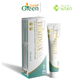 Gel bôi trĩ TRIKOMAX 15g - Hỗ trợ trĩ nội, trĩ ngoại, giãn tĩnh mạch, nứt hậu môn, trĩ hỗn hợp.