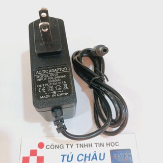 Adapter dc 5v - 1a (đầu cắm 3.5mm x 1.35mm / đầu cắm 5.5mm x 2.1 ~ 2.5mm)