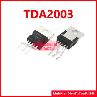 Tda2003a to-220 ic khuếch đại âm thanh mới 100% - hàng đài loan