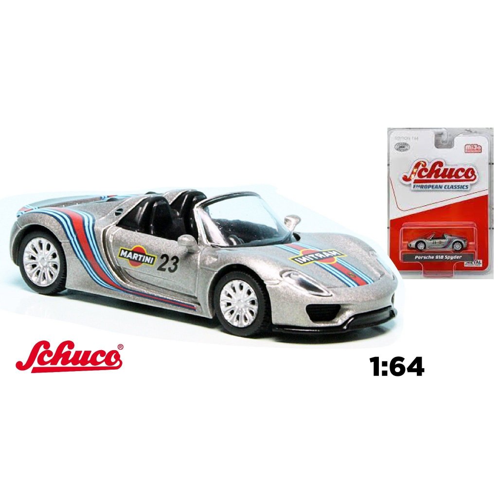 Mô hình xe Porsche 918 Spyder 1:64 Schuco