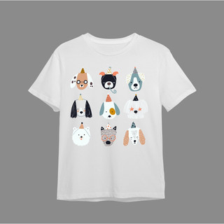 Áo thun cho bé 100% cotton thiết kế hoạ tiết by Lamm