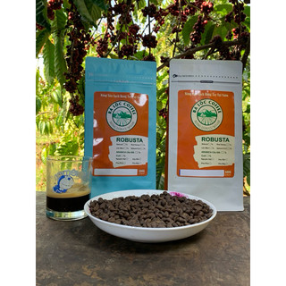 Combo Cà Phê 500g Robusta Natural 500g Robusta Honey nguyên chất