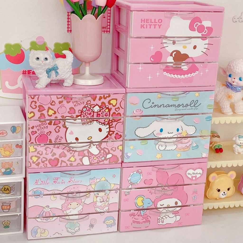 🌻KỆ 3 TẦNG KITTY 🎀 KITTY HOUSE