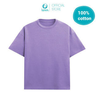 Áo thun trơn 100% cotton dáng oversize cho gia đình đủ size bé và ba mẹ