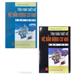 Sách - combo tính toán thiết kế hệ dẫn động cơ khí tập 1 + tập 2