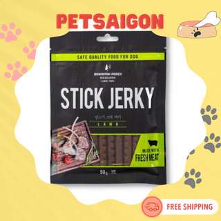 [BÁNH THƯỞNG CHO CHÓ] SNACK BOWWOW THỊT CỪU QUE CHO CHÓ