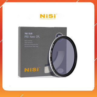 Kính lọc máy ảnh NiSi 82mm True Color Pro Nano CPL | Kính lọc CPL cắt được phản sáng cho máy ảnh