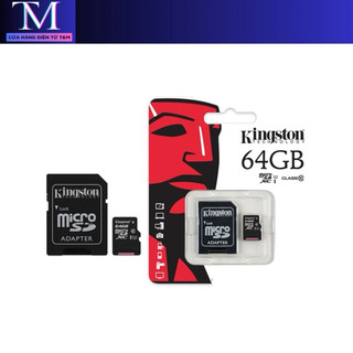 Thẻ nhớ microsd 64g kingston box class10