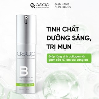 Tinh chất dưỡng sáng, giảm mụn Asap Super B Comlex giúp tăng sinh Collagen 30ml