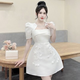 Váy Tapta Cúp Ngực Dây Đá Vòng Cổ