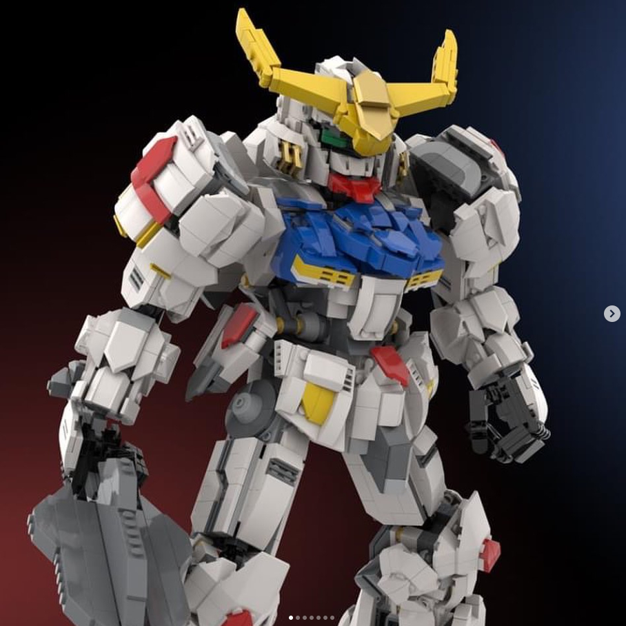 Mô hình lắp ráp kiểu LEGO Robot MOC Barbatos Gundam ( 1741 mảnh, 40cm )