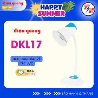 Đèn bàn bảo vệ thị lực Điện Quang ĐQ DKL15 WBE B (bóng led, ánh sáng trắng)