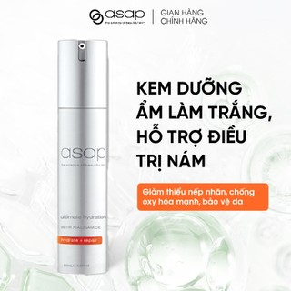 Kem dưỡng ẩm làm trắng, hỗ trợ làm mờ nám Asap Ultimate Hydration giảm nếp nhăn, bảo vệ da 30ml