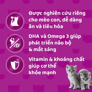 Pate Whiskas Cho Mèo Mọi Lứa Tuổi - Gói 80gr