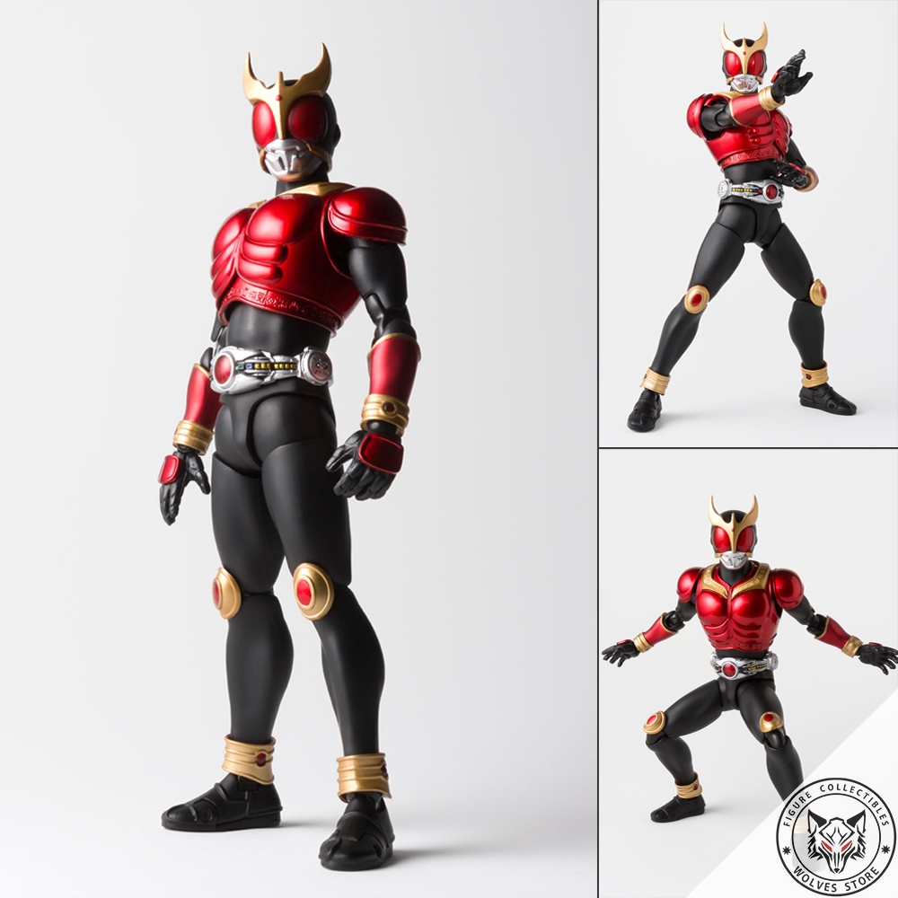 [Có sẵn - Hỏa tốc] Mô hình chính hãng SHF: Kamen Rider Kuuga Mighty Form (Decade ver.) (shf kuuga de