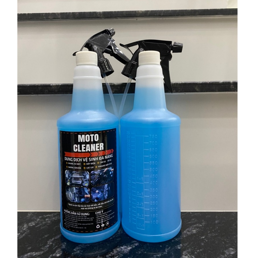 [MUA 1 TẶNG 1 Vòi] Dung dịch tẩy rửa ĐA NĂNG Moto Cleaner 850ml chuyên tẩy rửa Khung xe máy, Nhông sên dĩa, cục máy