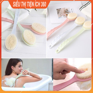 Bàn chải cọ lưng, chà lưng, mát xa lưng khi tắm cán dài