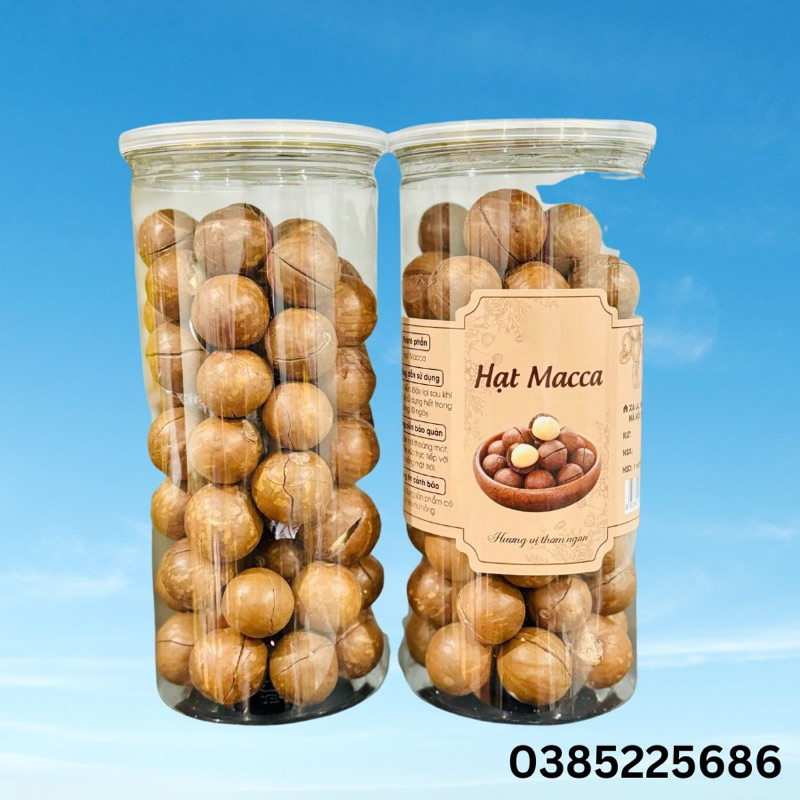 Hạt Macca Úc Nhập khẩu hộp 500g loại 1