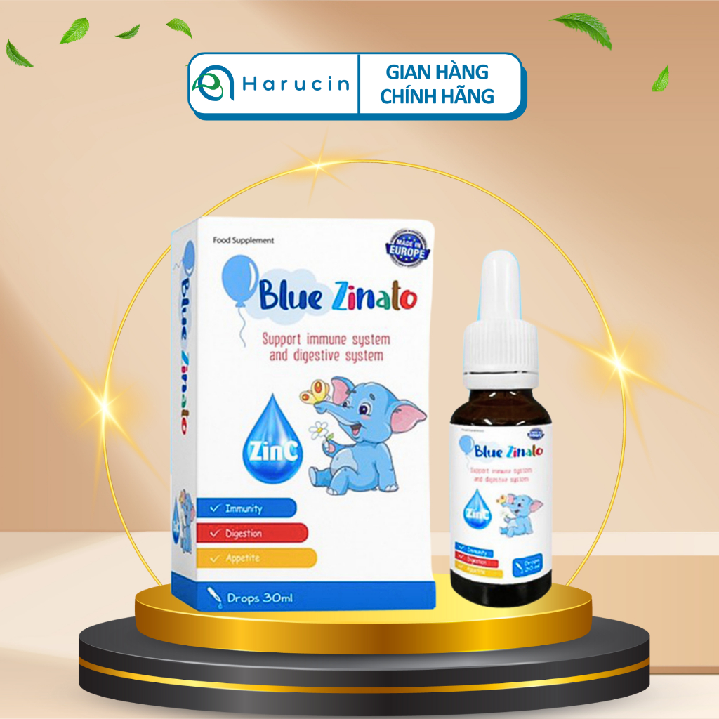 Kẽm Blue Zinato - Chai 30ml - Bổ sung kẽm cho cơ thể