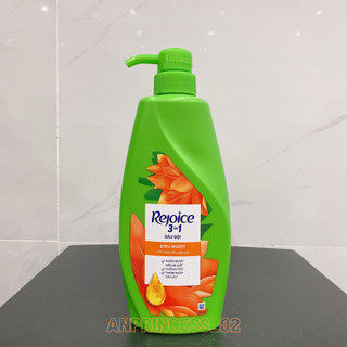 Dầu gội rejoice siêu mượt với tinh dầu argan chai 630g