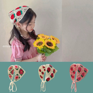 Khăn len tam giác cho bé dùng như băng đô xinh (dành cho cả bạn gái)