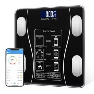 Cân điện tử sạc tích điện kết nối bluetooth phân tích chỉ số cơ thể