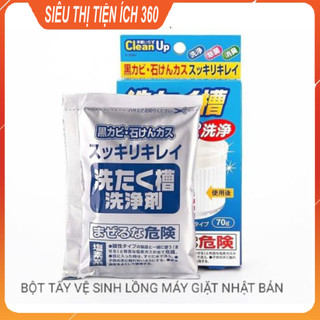 Bột tẩy lồng giặt diệt khuẩn 70g Hàng Nhật siêu sạch( Made in Japan)
