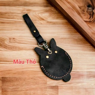Bao da Apple Airtag, Thẻ từ RFID, Móc Khoá (da thật handmade)