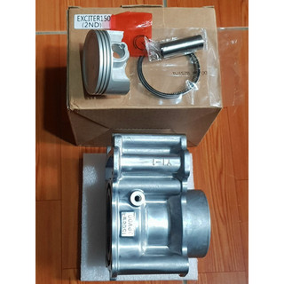 Bộ lòng Ex150 đủ bộ mã 2ND kèm xéc măng +pittong bạc