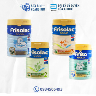 Sữa bột frisolac gold 1,2,3,4 850g/900g