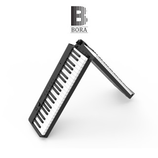  Đàn piano điện gấp gọn Digital Foldable Piano - Bora New BX-20 Pro  BX20 Pro  - Black Bluetooth 88 phím cảm ứng lực 