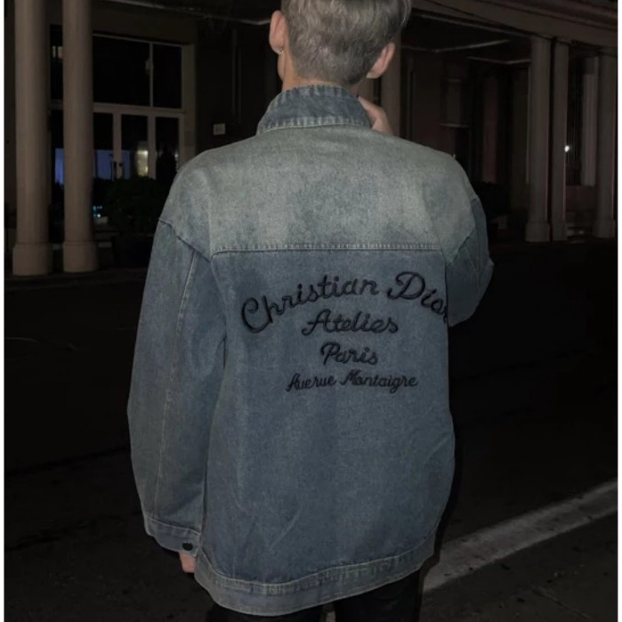 Áo khoác ngoài,  Áo Khoác Bò Dior Chất Jean Bò  Cao Cấp Thời Trang Nam Nữ | BigBuy360 - bigbuy360.vn