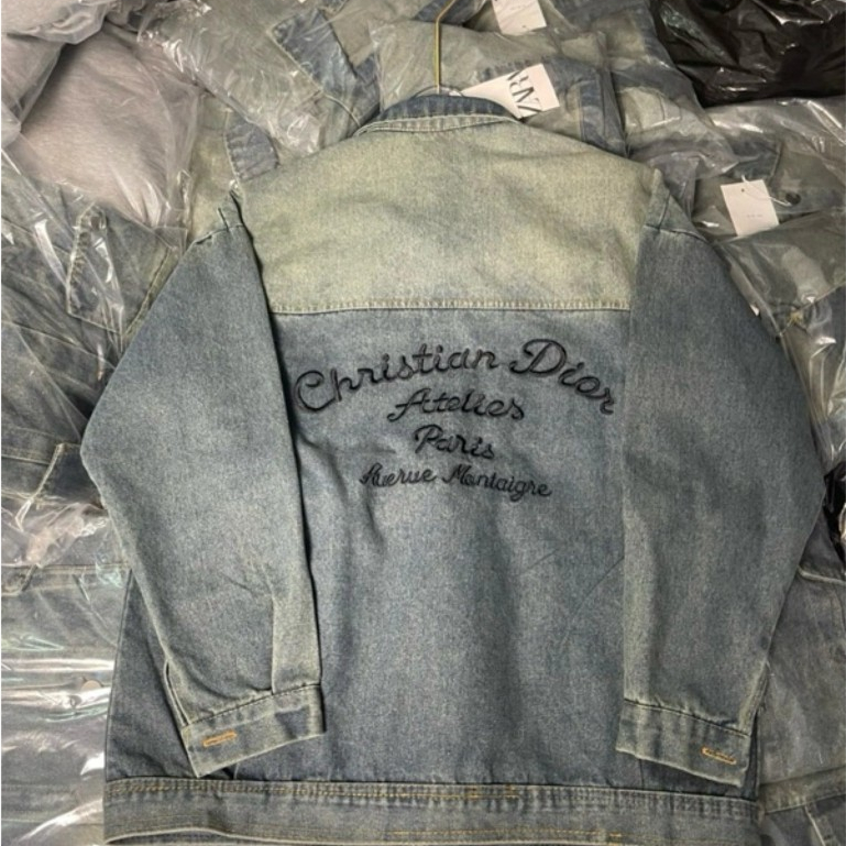 Áo khoác ngoài,  Áo Khoác Bò Dior Chất Jean Bò  Cao Cấp Thời Trang Nam Nữ | BigBuy360 - bigbuy360.vn