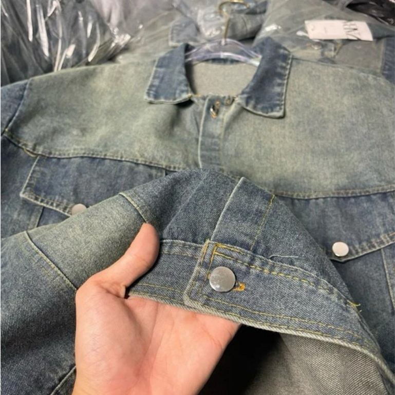 Áo khoác ngoài,  Áo Khoác Bò Dior Chất Jean Bò  Cao Cấp Thời Trang Nam Nữ | BigBuy360 - bigbuy360.vn